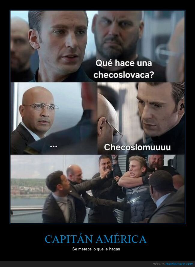 checoslovaca,capitán américa