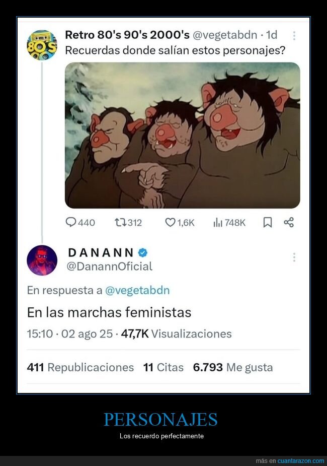 trolls,david el gnomo,feministas