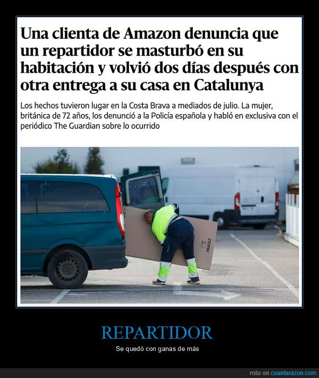 amazon,repartidor,wtf