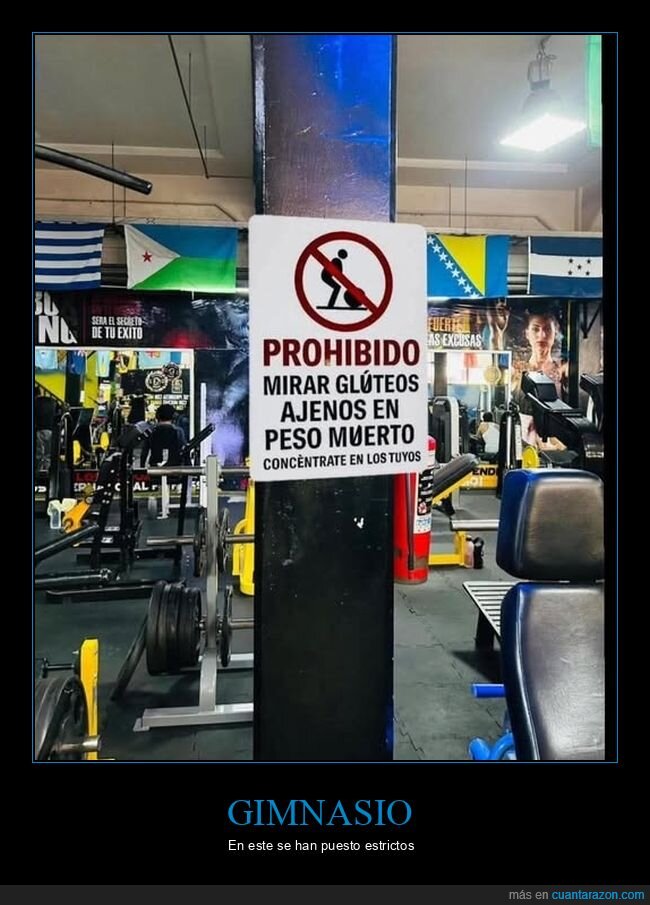 gimnasio,carteles,prohibición