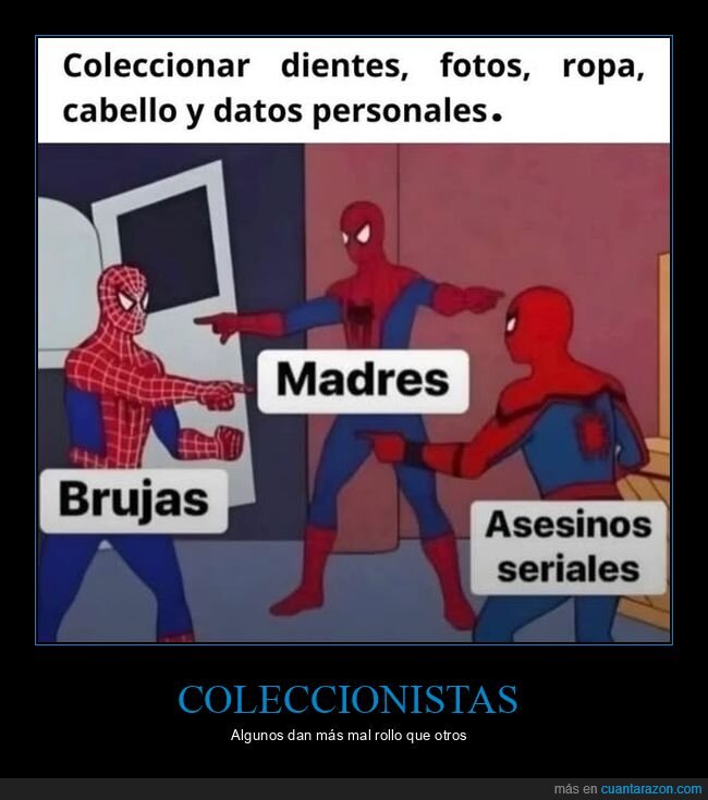 coleccionar,madres,brujas,asesinos en serie