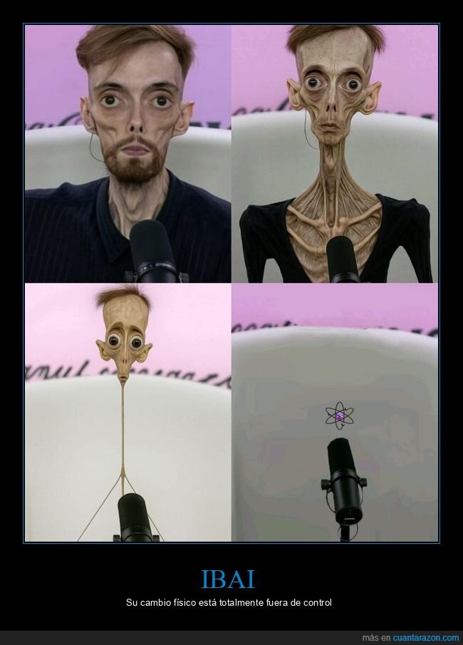 ibai,cambio físico