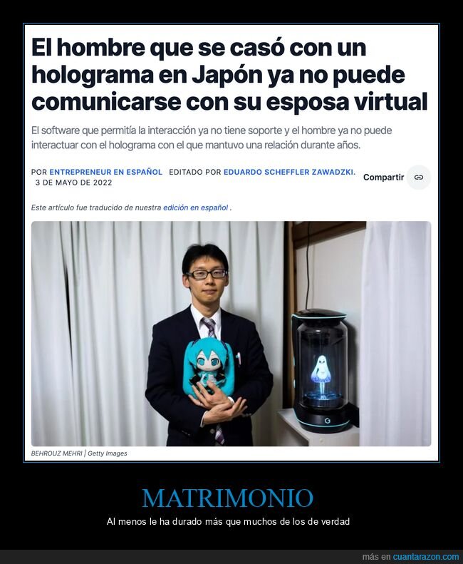 casarse,holograma,comunicarse