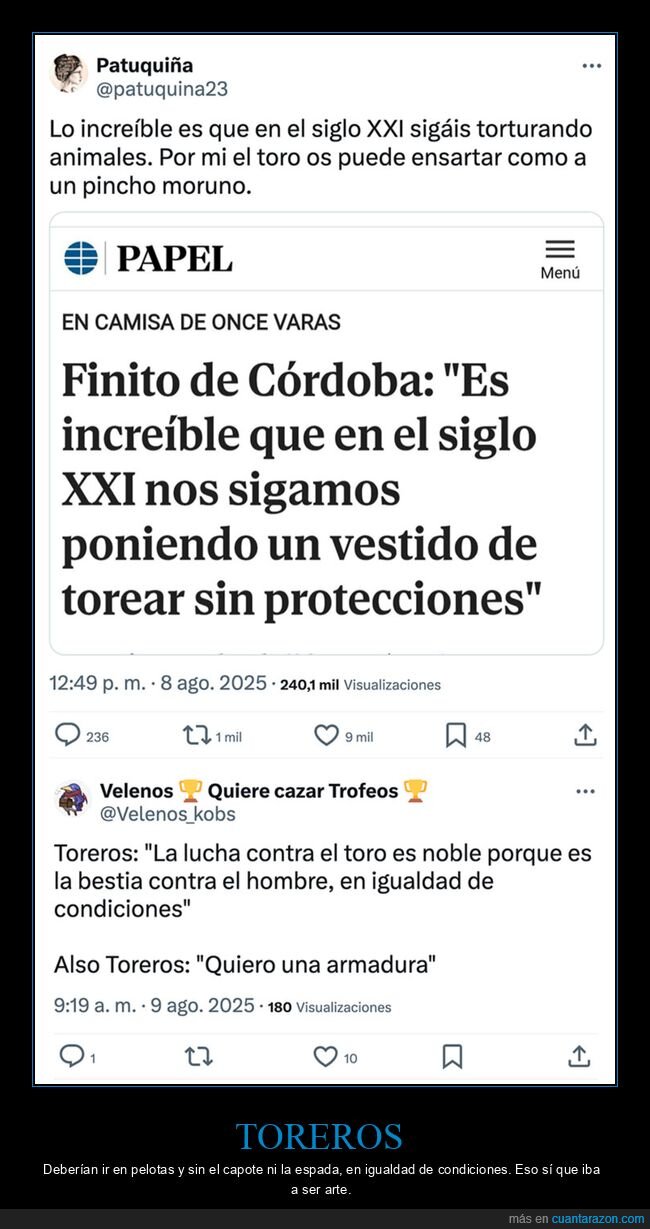 finito de córdoba,protección,toros