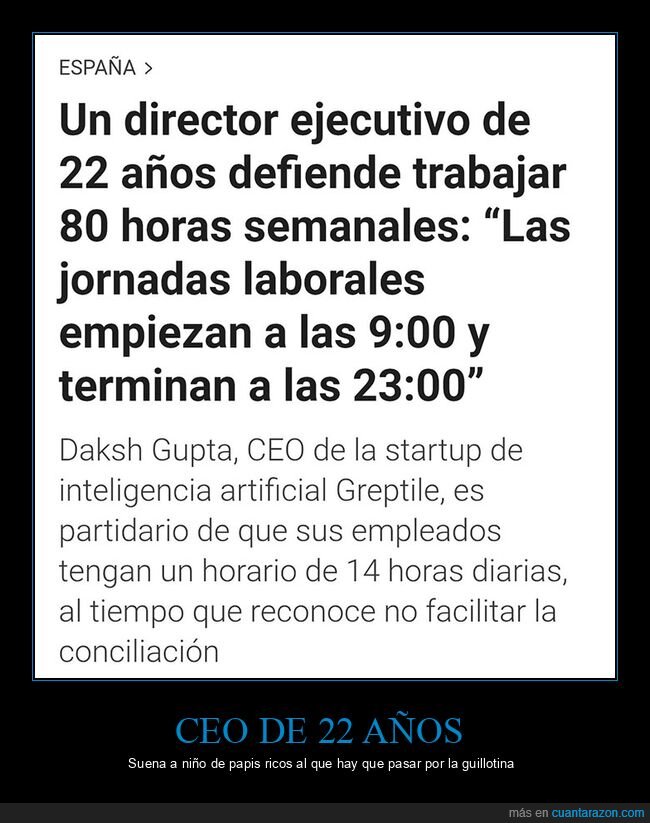 ceo,edad,jornada laboral,trabajo