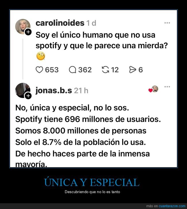 spotify,única