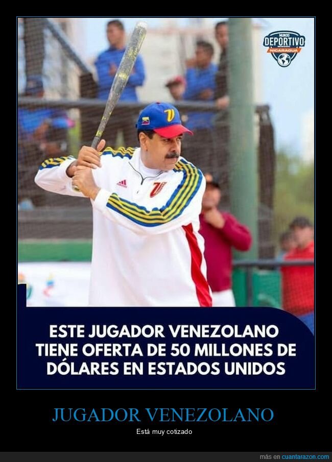 baseball,eeuu,jugador,nicolás maduro,oferta,venezolano