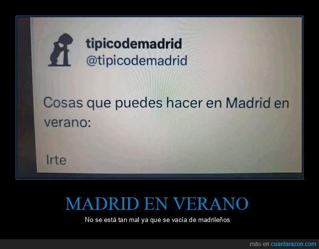 madrid,verano,irse
