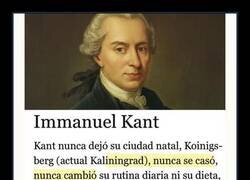 Enlace a La vida de Immanuel Kant