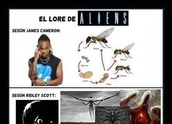 Enlace a Aliens de James Cameron VS Alien de Ridley Scott