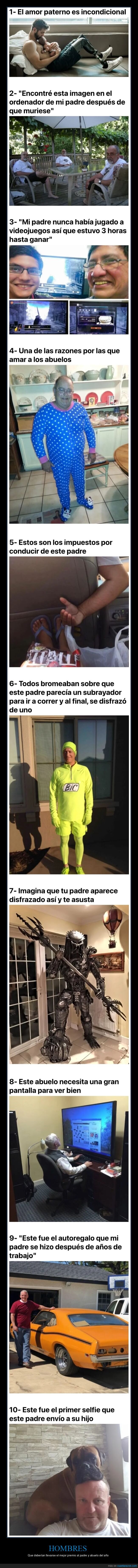 hombres,padres,abuelos