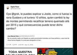 Enlace a Incendios y política