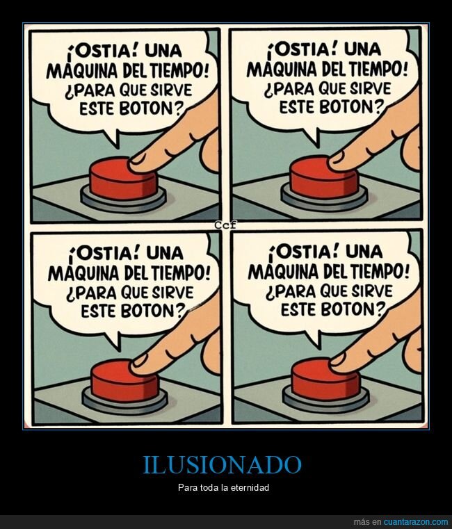 ºbotón,máquina del tiempo