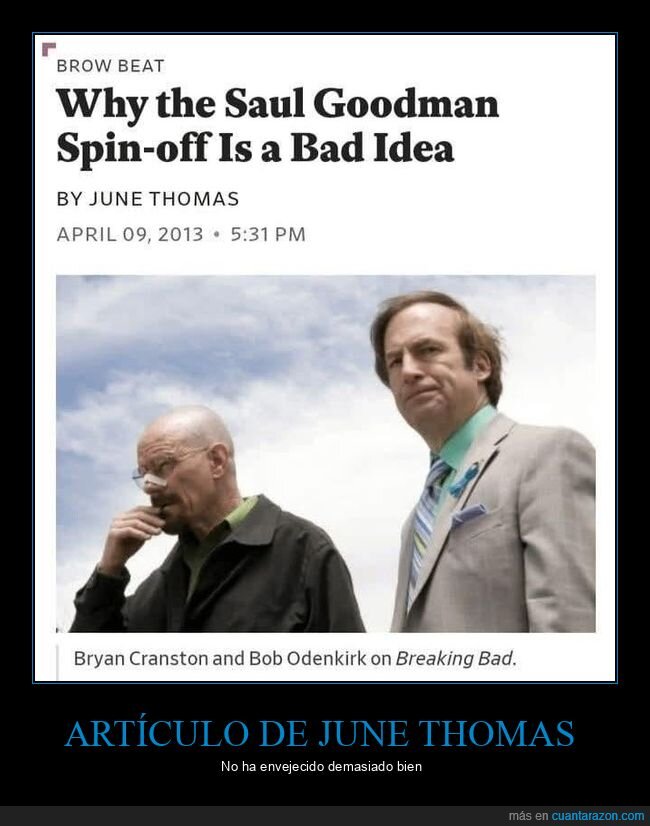 saul goodman,breaking bad,mala idea