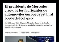 Enlace a Advertencia del CEO de Mercedes