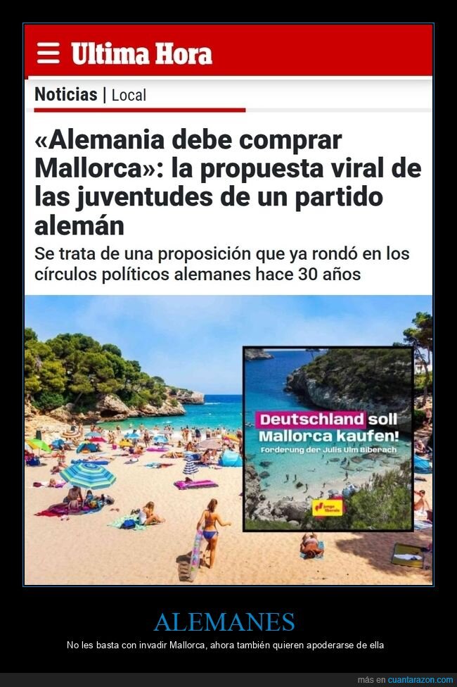 alemanes,mallorca,comprar