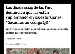 Enlace a Así no se puede extorsionar en paz...