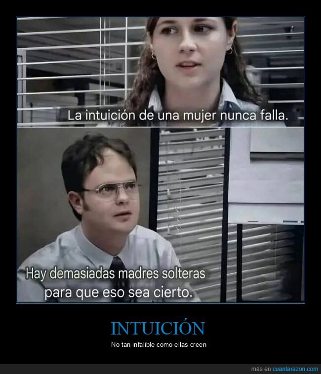 fallar,intuición,mujeres,the office
