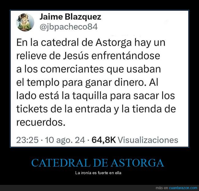 catedral,astorga,relieve,dinero,taquilla