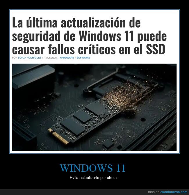windows 11,actualización,ssd