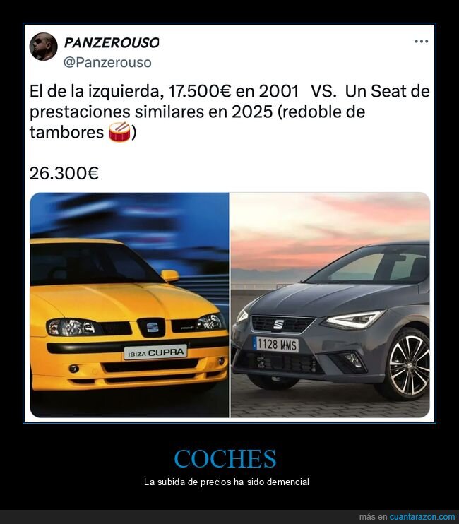 coches,precios