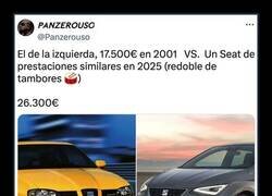 Enlace a Lo de los precios de los coche no es ni medio normal...