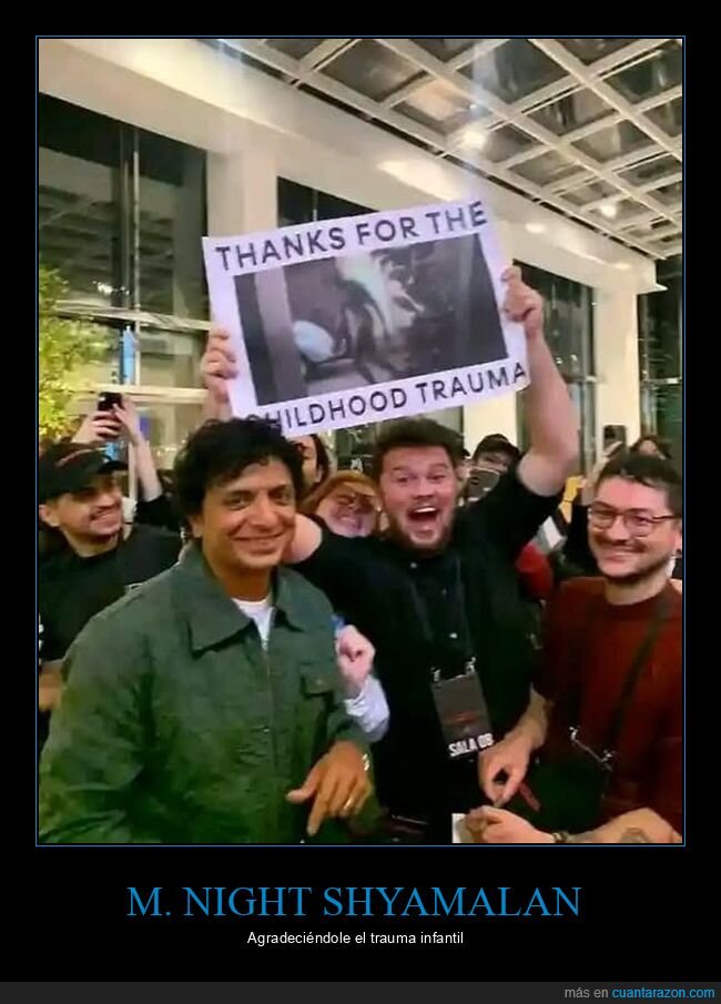 carteles,señales,shyamalan,trauma