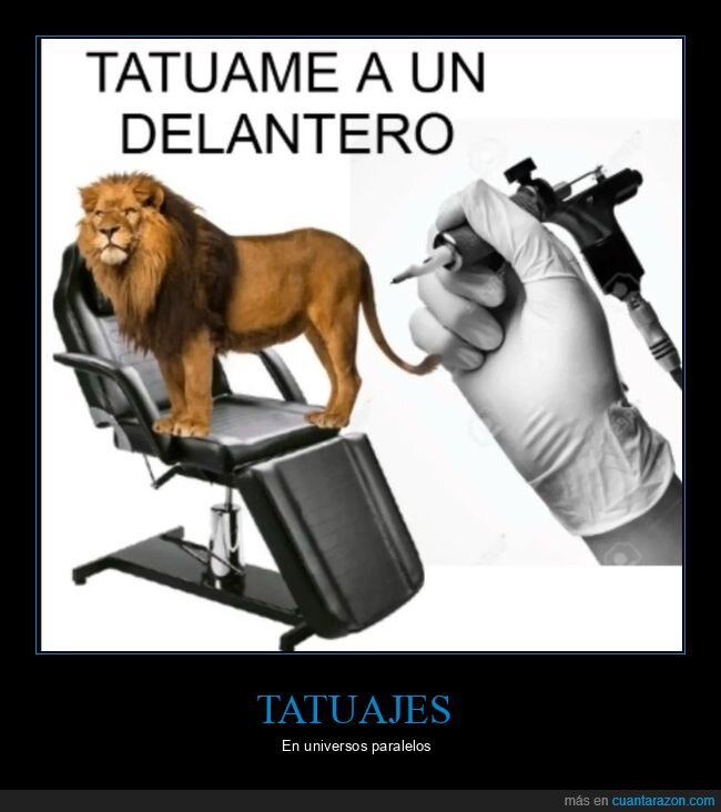 tatuaje,delantero,futbolista,león