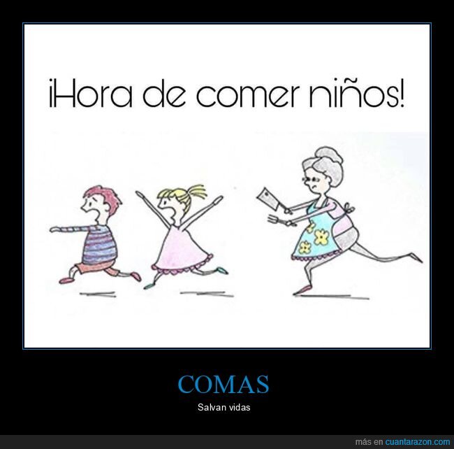 comer,niños,coma