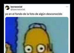 Enlace a Apareciendo en foto ajena