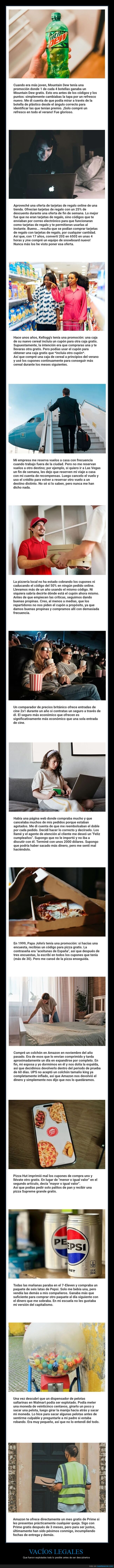 vacíos legales,explotados