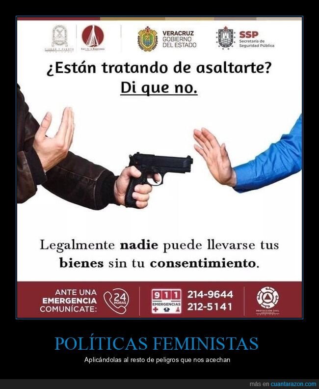 atracos,decir no,consentimiento