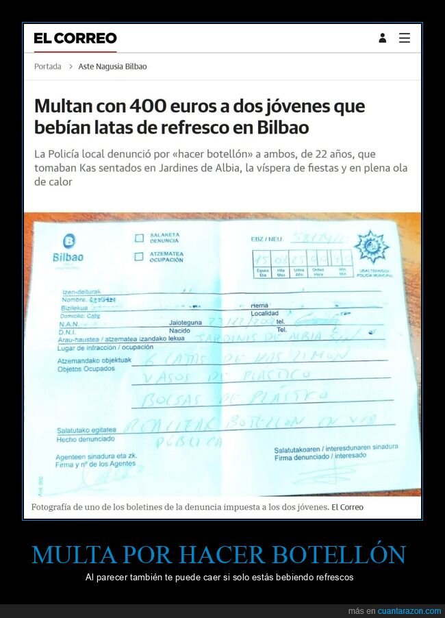 multa,beber,refrescos