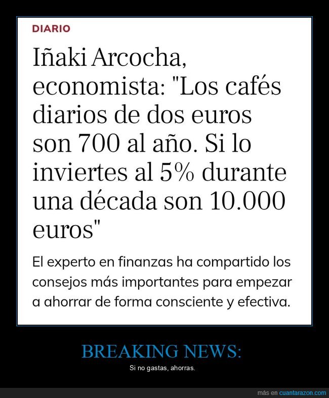 economista,café,invertir