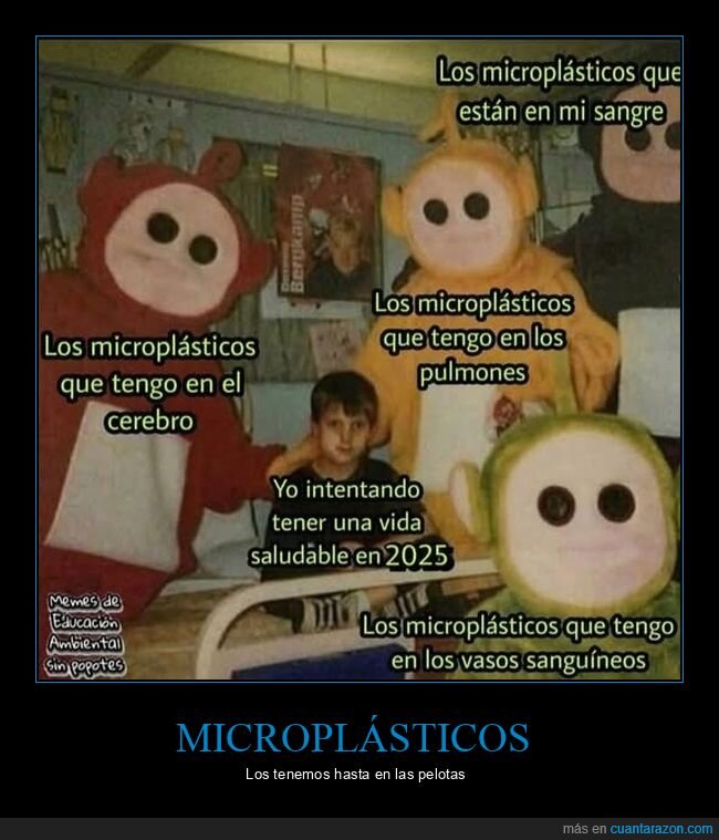 microplásticos,teletubbies
