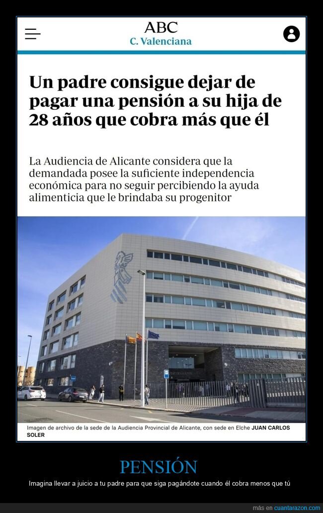 padre,pagar,pensión,hija,cobrar