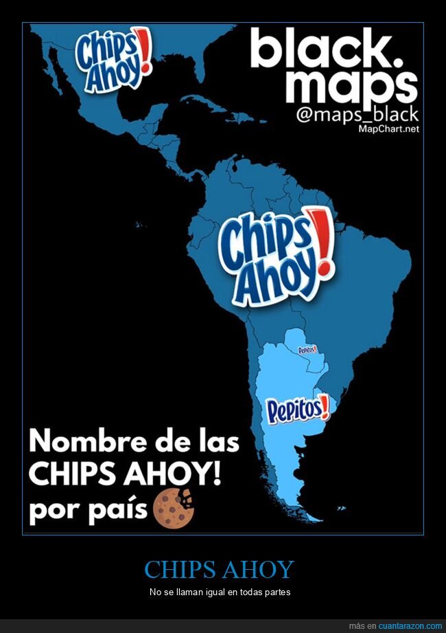 chips ahoy,nombres,pepitos
