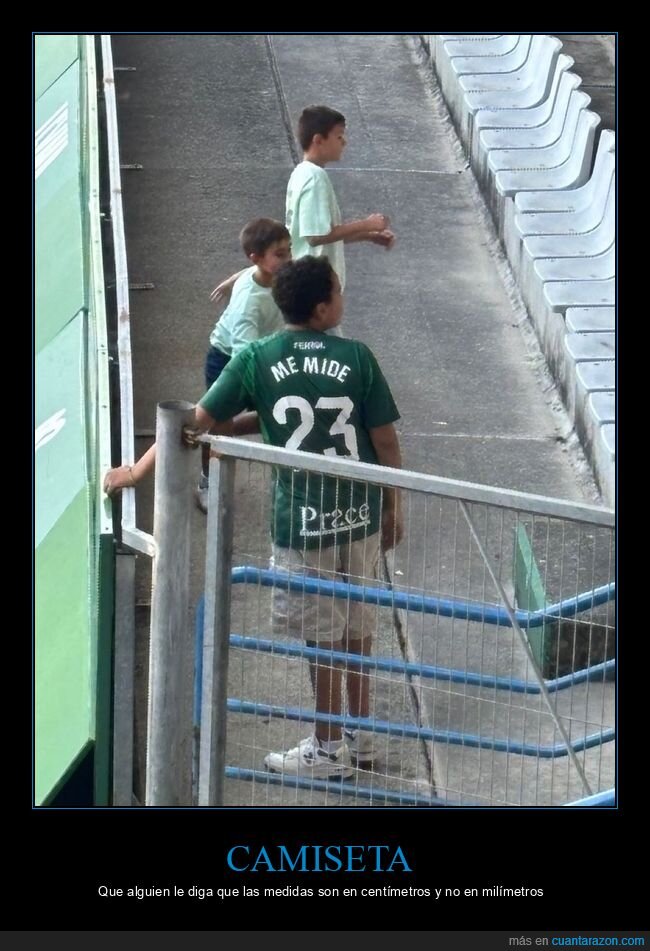 camiseta,medir