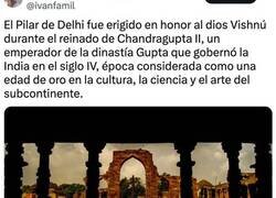Enlace a El misterio del pilar de hierro de 1.600 años que no se oxida
