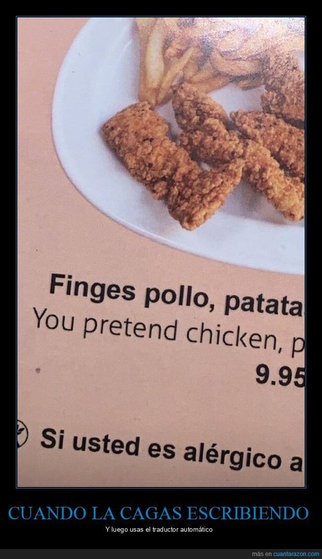 fails,fingers,finges,pretend,traducción