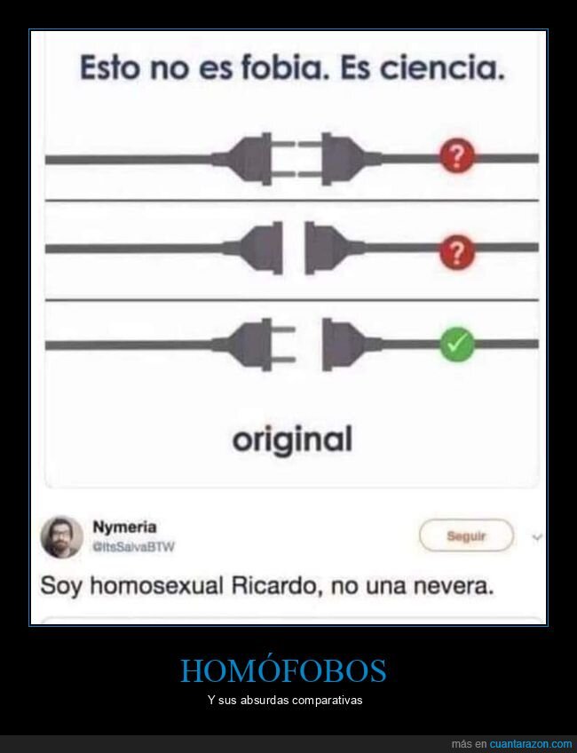 enchufes,homofobía,homosexual
