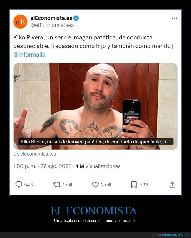 kiko rivera,el economista