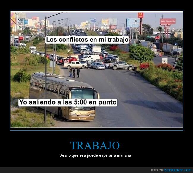 conflictos,saliendo,trabajo
