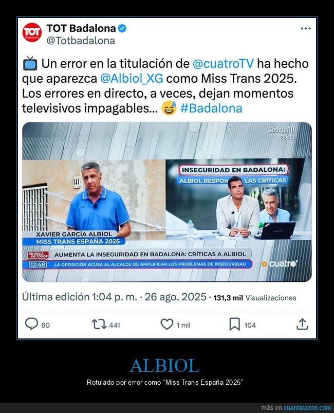 albiol,trans,miss,políticos