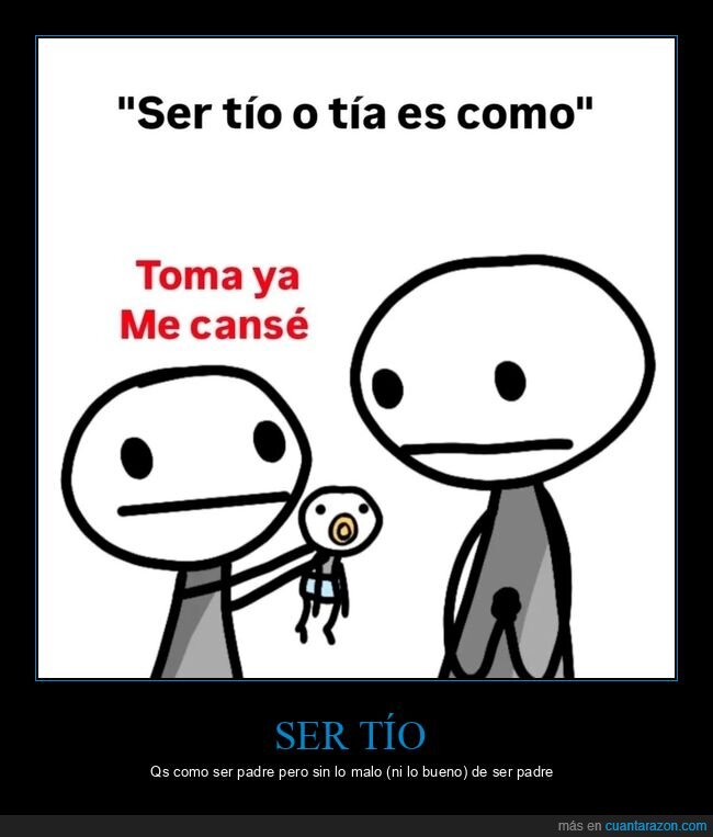 tíos,sobrino,cansarse