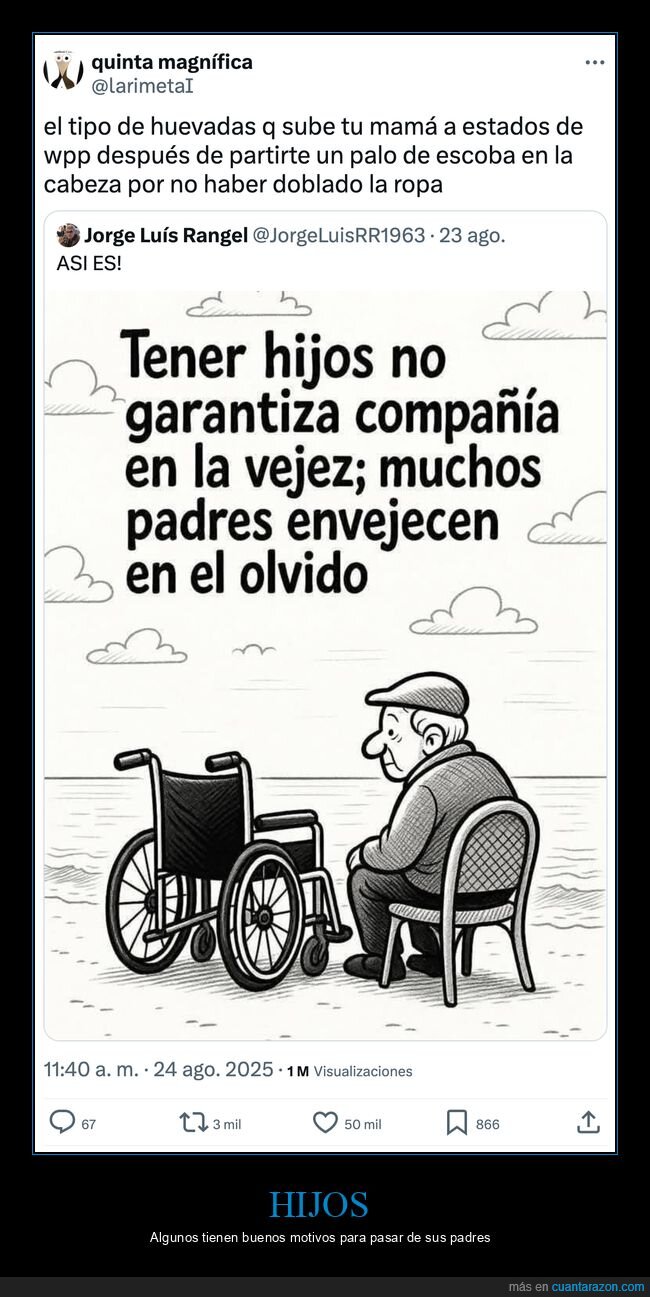 hijos,compañía,vejez