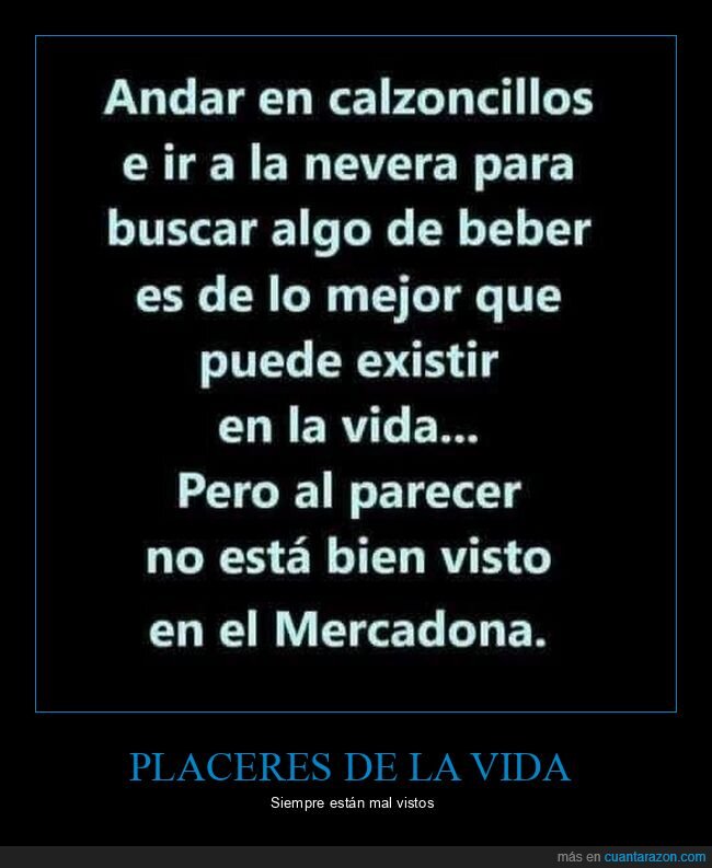 calzoncillos,nevera,mercadona