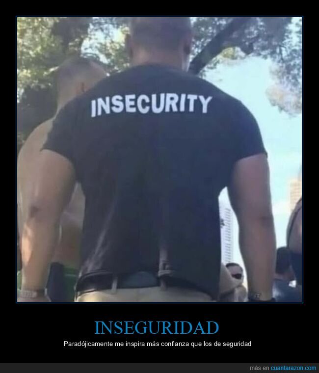 camiseta,inseguridad