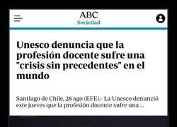 Enlace a Crisis docente