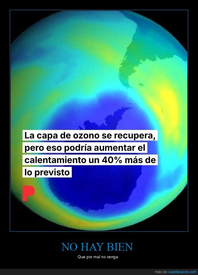 capa de ozono,calentamiento global